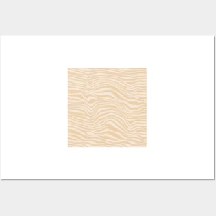 Wavy Lines Seamless Pattern Posters and Art